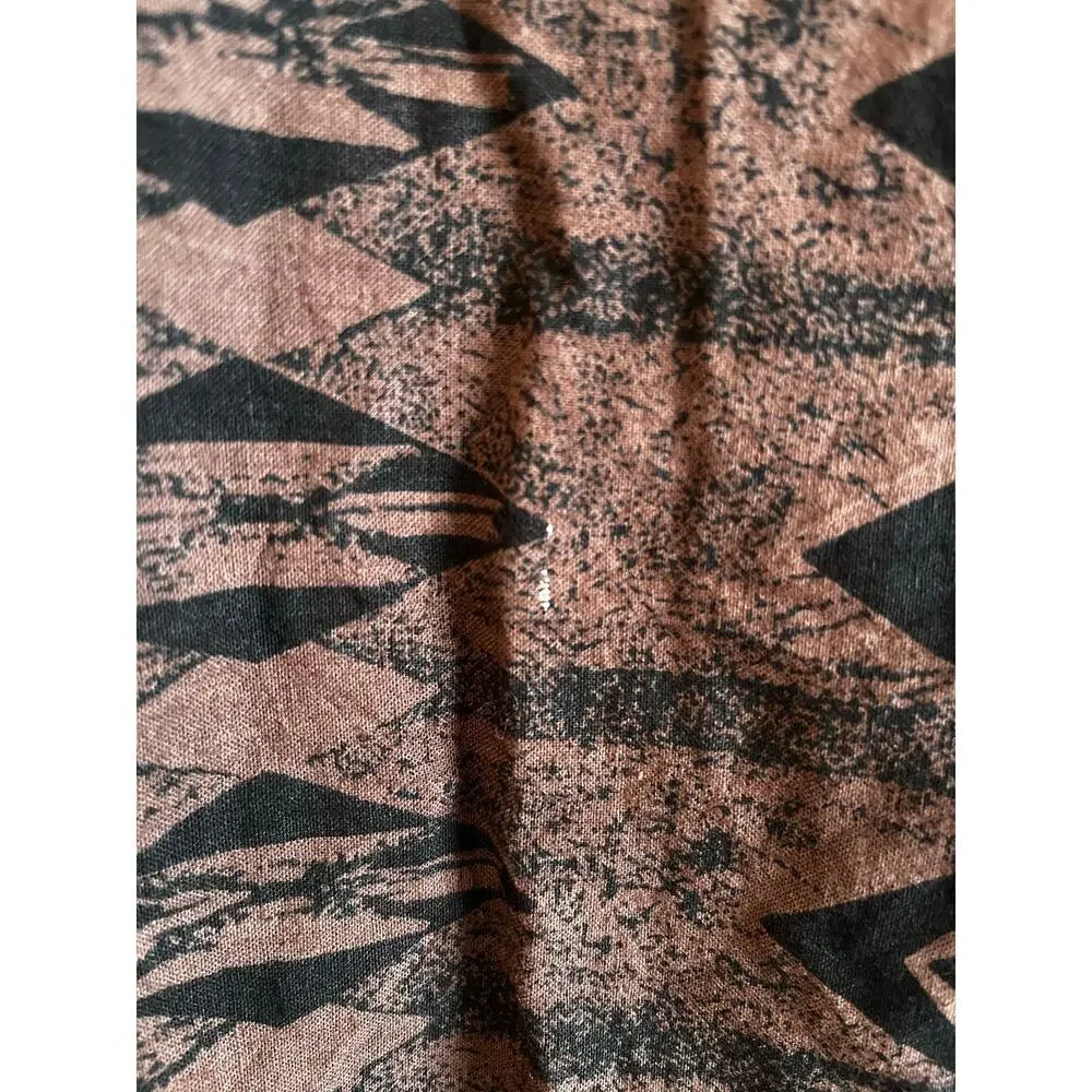 VINTAGE Moda Tech Western Shirt Mens XL Aztec Southwestern Horses Rodeo - Picture 7 of 7